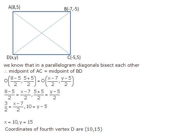 Frank ICSE Solutions for Class 10 Maths Distance and Section Formulae Ex 12.3 23