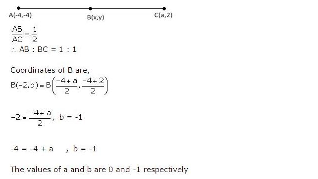 Frank ICSE Solutions for Class 10 Maths Distance and Section Formulae Ex 12.3 5