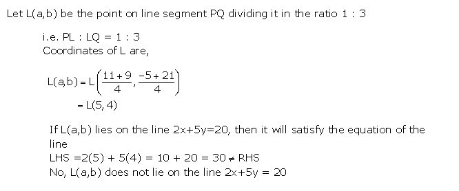 Frank ICSE Solutions for Class 10 Maths Equation of A Straight Line Ex 13.1 14