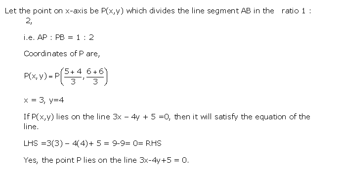 Frank ICSE Solutions for Class 10 Maths Equation of A Straight Line Ex 13.1 15