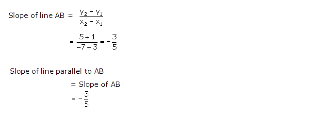 Frank ICSE Solutions for Class 10 Maths Equation of A Straight Line Ex 13.2 7