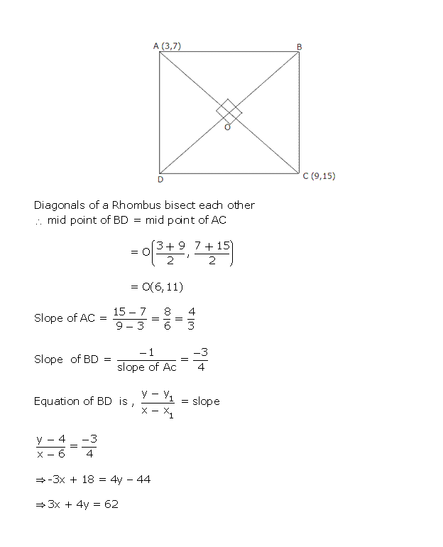 Frank ICSE Solutions for Class 10 Maths Equation of A Straight Line Ex 13.3 19