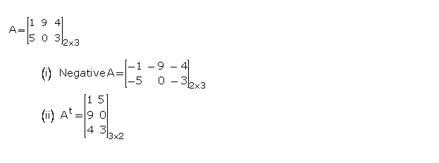 Frank ICSE Solutions for Class 10 Maths Matrices Ex 11.1 10