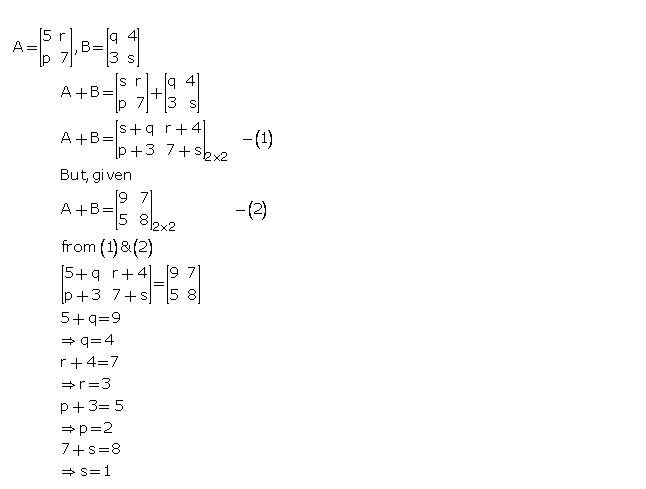 Frank ICSE Solutions for Class 10 Maths Matrices Ex 11.1 13