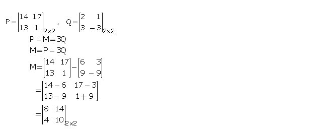 Frank ICSE Solutions for Class 10 Maths Matrices Ex 11.1 18