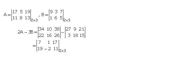 Frank ICSE Solutions for Class 10 Maths Matrices Ex 11.1 8