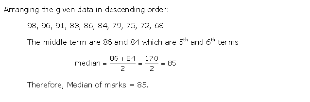 Frank ICSE Solutions for Class 10 Maths Measures Of Central Tendency Ex 24.2 2