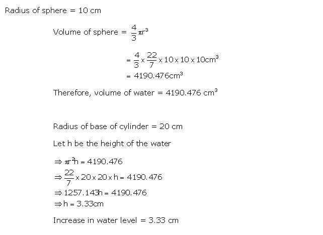 Frank ICSE Solutions for Class 10 Maths Mensuration II Ex 20.2 13