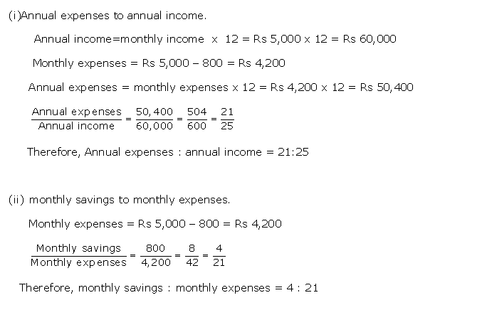 Frank ICSE Solutions for Class 10 Maths Ratio and Proportion Ex 9.1 5