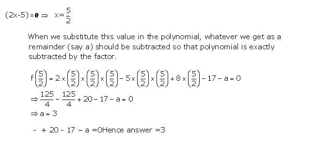 Frank ICSE Solutions for Class 10 Maths Remainder And Factor Theorems Ex 10.1 14