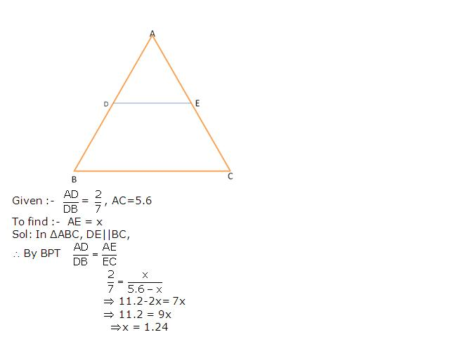 Frank ICSE Solutions for Class 10 Maths Similarity Ex 15.1 1