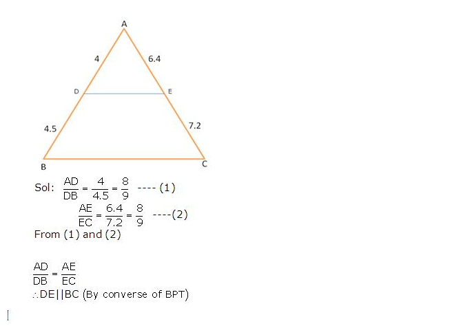 Frank ICSE Solutions for Class 10 Maths Similarity Ex 15.1 8