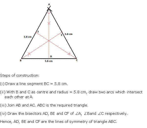 Frank ICSE Solutions for Class 10 Maths Symmetry Ex 14.1 1