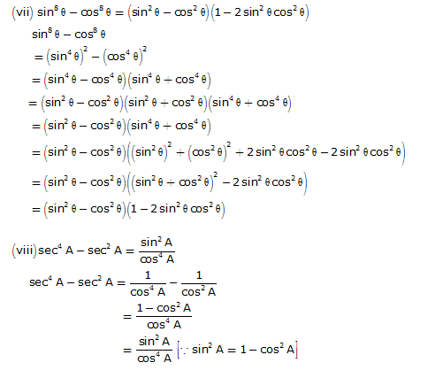 Frank ICSE Solutions for Class 10 Maths Trigonometric Identities Ex 21.1 30