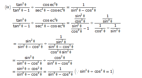 Frank ICSE Solutions for Class 10 Maths Trigonometric Identities Ex 21.1 31