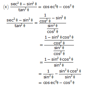 Frank ICSE Solutions for Class 10 Maths Trigonometric Identities Ex 21.1 32