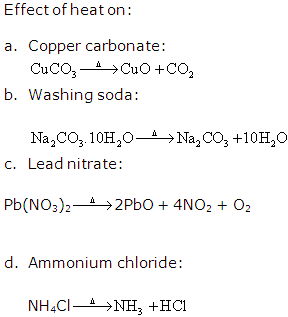 Frank ICSE Solutions for Class 9 Chemistry - Practical Work 4