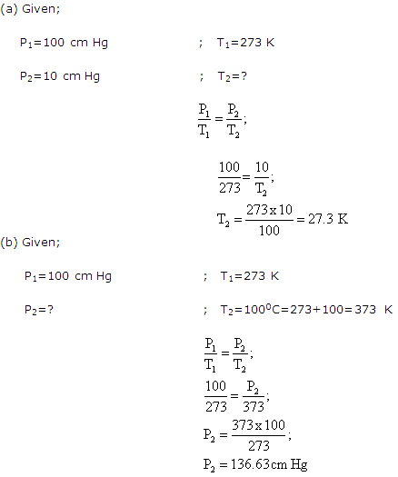 Frank ICSE Solutions for Class 9 Chemistry - Study of Gas Laws 16