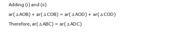 Frank ICSE Solutions for Class 9 Maths Areas Theorems on Parallelograms Ex 21.1 14