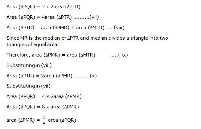 Frank ICSE Solutions for Class 9 Maths Areas Theorems on Parallelograms Ex 21.1 30