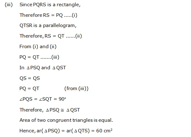 Frank ICSE Solutions for Class 9 Maths Areas Theorems on Parallelograms Ex 21.1 4