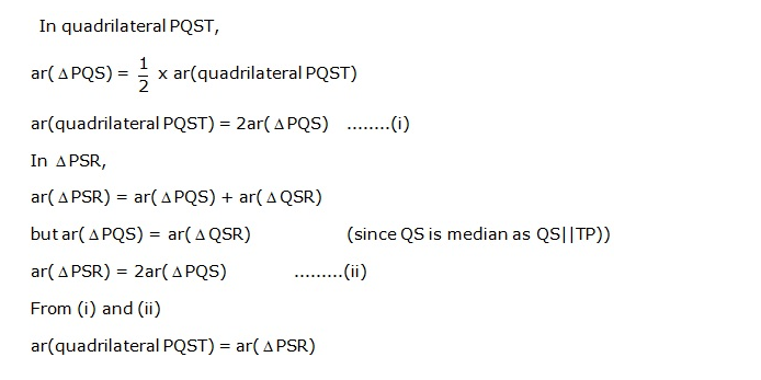 Frank ICSE Solutions for Class 9 Maths Areas Theorems on Parallelograms Ex 21.1 7