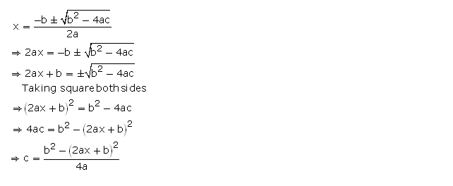 Frank ICSE Solutions for Class 9 Maths Changing the Subject of a Formula Ex 6.2 14