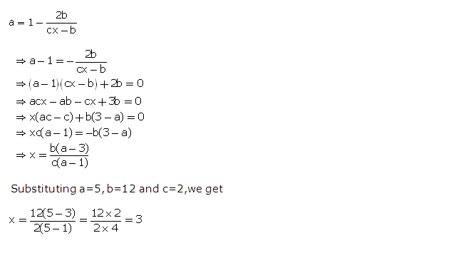 Frank ICSE Solutions for Class 9 Maths Changing the Subject of a Formula Ex 6.3 5