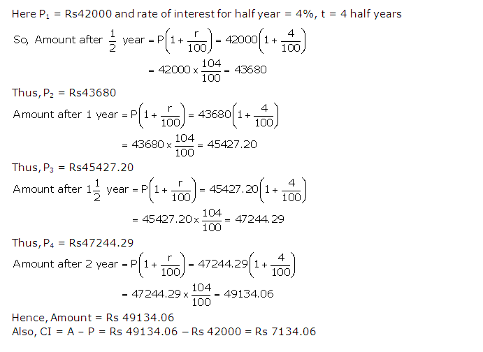 Frank ICSE Solutions for Class 9 Maths Compound Interest Ex 3.1 15