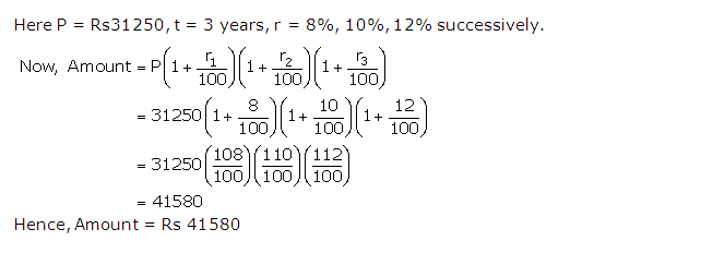 Frank ICSE Solutions for Class 9 Maths Compound Interest Ex 3.2 8