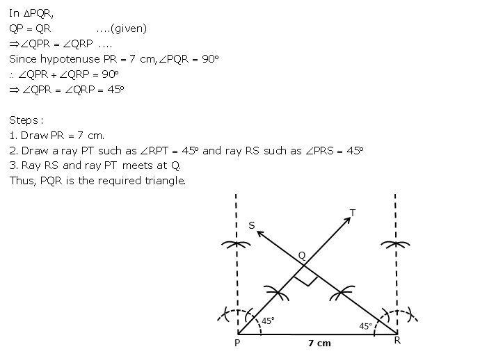 Frank ICSE Solutions for Class 9 Maths Constructions of Triangles Ex 14.1 15