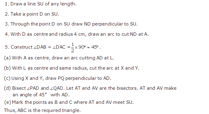 Frank ICSE Solutions for Class 9 Maths Constructions of Triangles Ex 14.1 26