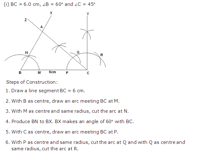 Frank ICSE Solutions for Class 9 Maths Constructions of Triangles Ex 14.1 8