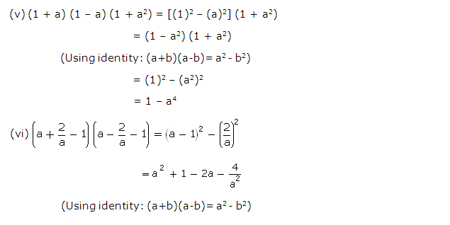 Frank ICSE Solutions for Class 9 Maths Expansions Ex 4.1 5