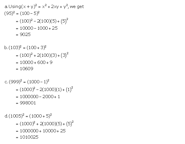 Frank ICSE Solutions for Class 9 Maths Expansions Ex 4.1 6