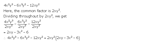 Frank ICSE Solutions for Class 9 Maths Factorisation Ex 5.1 1