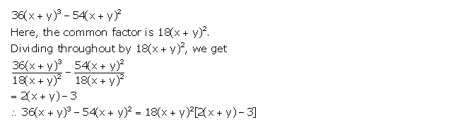 Frank ICSE Solutions for Class 9 Maths Factorisation Ex 5.1 10