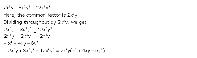 Frank ICSE Solutions for Class 9 Maths Factorisation Ex 5.1 3