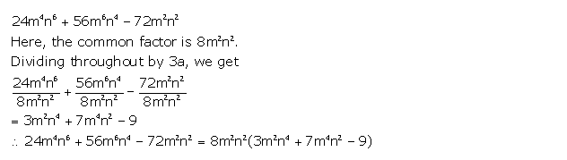 Frank ICSE Solutions for Class 9 Maths Factorisation Ex 5.1 5