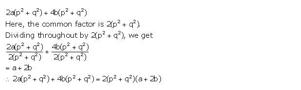 Frank ICSE Solutions for Class 9 Maths Factorisation Ex 5.1 7