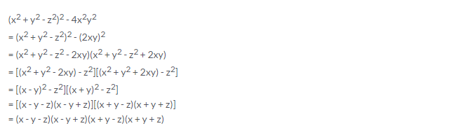 Frank ICSE Solutions for Class 9 Maths Factorisation Ex 5.3 18