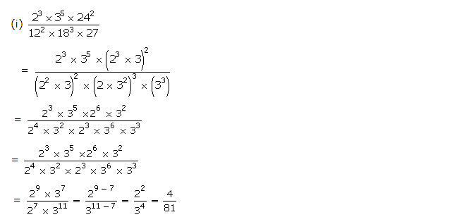 Frank ICSE Solutions for Class 9 Maths Indices Ex 9.1 11