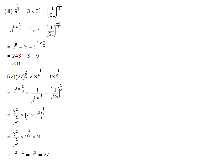 Frank ICSE Solutions for Class 9 Maths Indices Ex 9.1 16