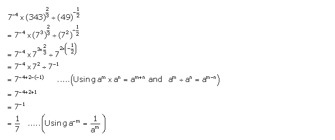 Frank ICSE Solutions for Class 9 Maths Indices Ex 9.1 3