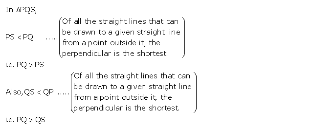 Frank ICSE Solutions for Class 9 Maths Inequalities in Triangles Ex 13.1 24