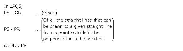 Frank ICSE Solutions for Class 9 Maths Inequalities in Triangles Ex 13.1 25