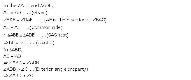 Frank ICSE Solutions for Class 9 Maths Inequalities in Triangles Ex 13.1 33