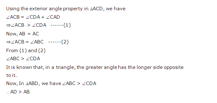 Frank ICSE Solutions for Class 9 Maths Inequalities in Triangles Ex 13.1 9