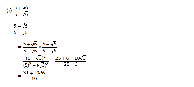 Frank ICSE Solutions for Class 9 Maths Irrational Numbers Ex 1.3 10