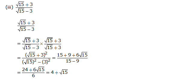 Frank ICSE Solutions for Class 9 Maths Irrational Numbers Ex 1.3 12